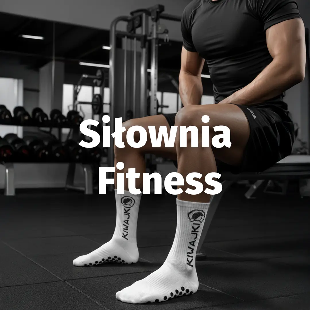 Skarpety antypoślizgowe na siłownię