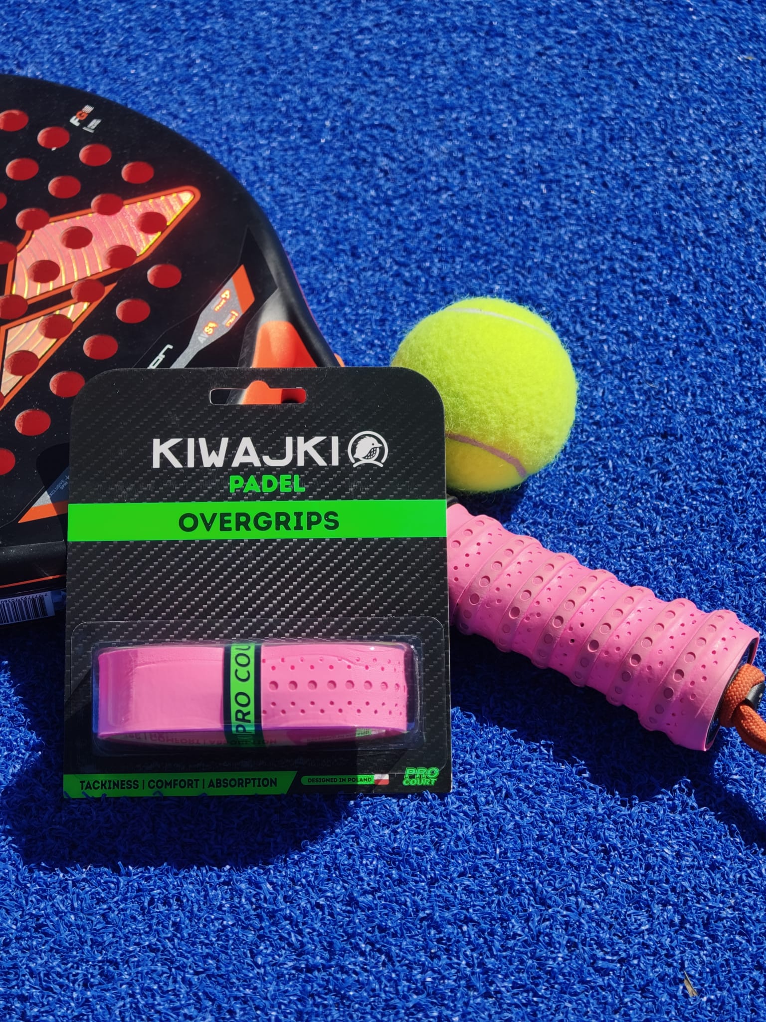 KIWAJKI PRO COURT EVA - owijka z pianką EVA