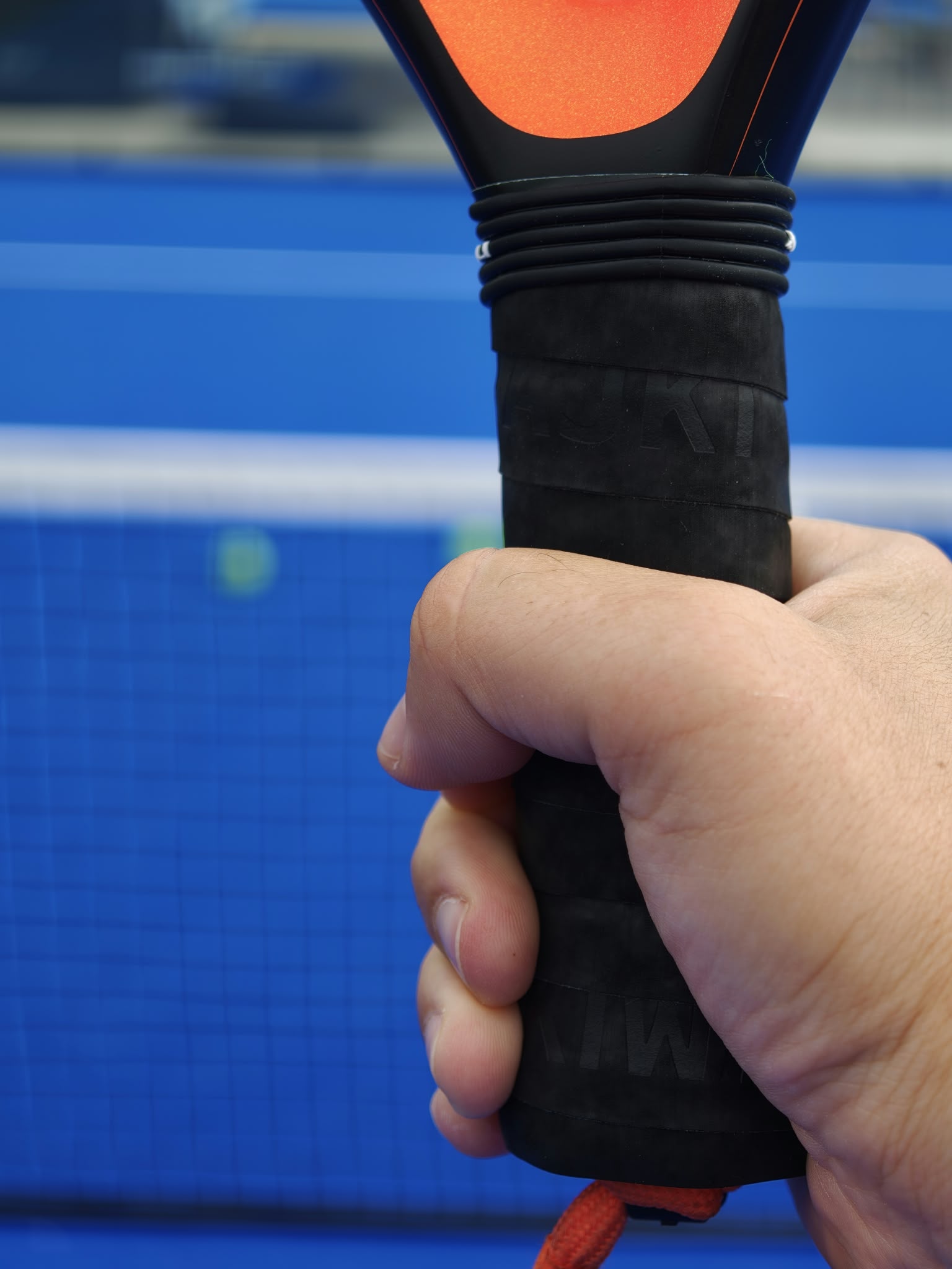 KIWAJKI PRO COURT DRY BLACK - owijka PU 0,75 mm