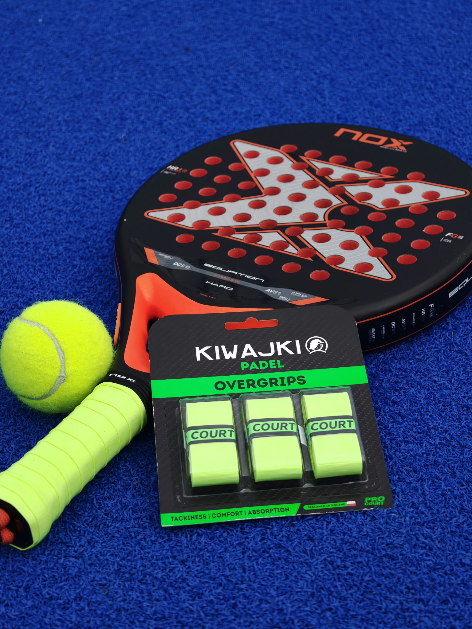Owijka KIWAJKI PRO COURT COMFORT Neon Green