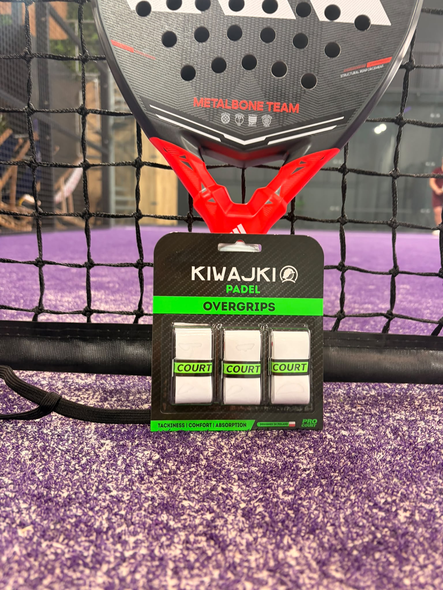 KIWAJKI PRO COURT STICKY White - owijka PU 0,6 mm
